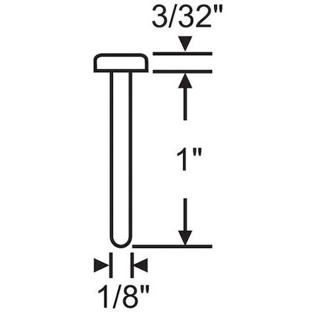 Strybuc Plunger Flex Pin Nylon 90-1024